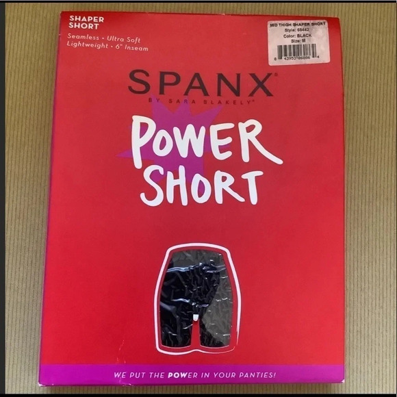 Spanx Power Short Black - Picture 4 of 7